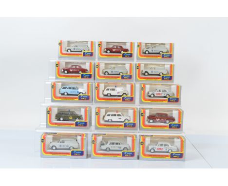 Fifteen Russian USSR Agat diecast 1:43 scale models, metal with plastic parts, all boxed.  