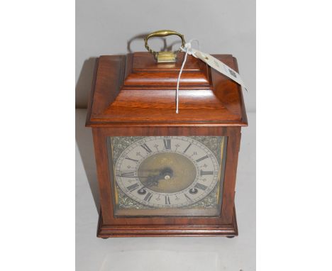 A mid 20th Century mantel clock, by Grant, Carlisle, with Garrard movement.