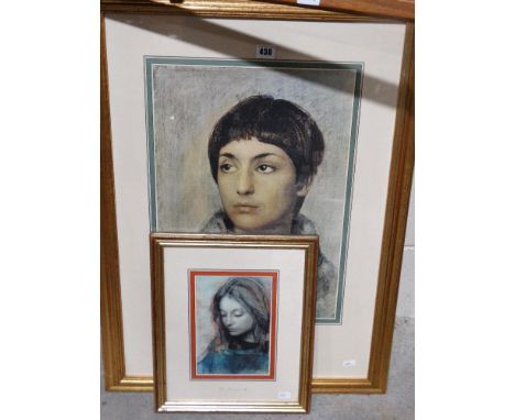     Two Gilt Framed Portrait Prints                                                 