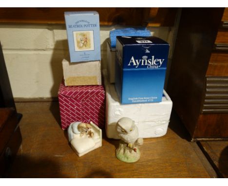     A Quantity Of Boxed Named Ceramic Giftware To Include Aynsley, Royal Doulton Etc