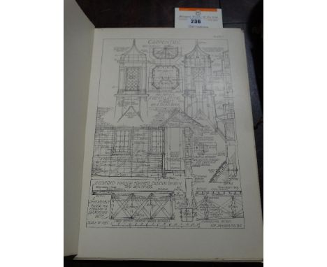     A Portfolio Titled "Plates Of Building Construction" By The Late W.R Jaggard, Published By The London Architectural Press