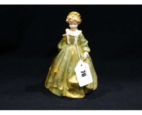     A Royal Worcester Figure, "Grandmothers Dress", 3081                            