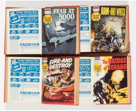 Valiant Picture Library (1967-69) 99-144 final issue. Publisher's file copies in four bound volumes starring Nick Martin - Sp