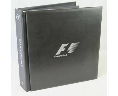 A rare official Formula 1 Opus Champions Edition copy No 95 dated London 2011, signed to the frontis piece by Bernie Ecclesto