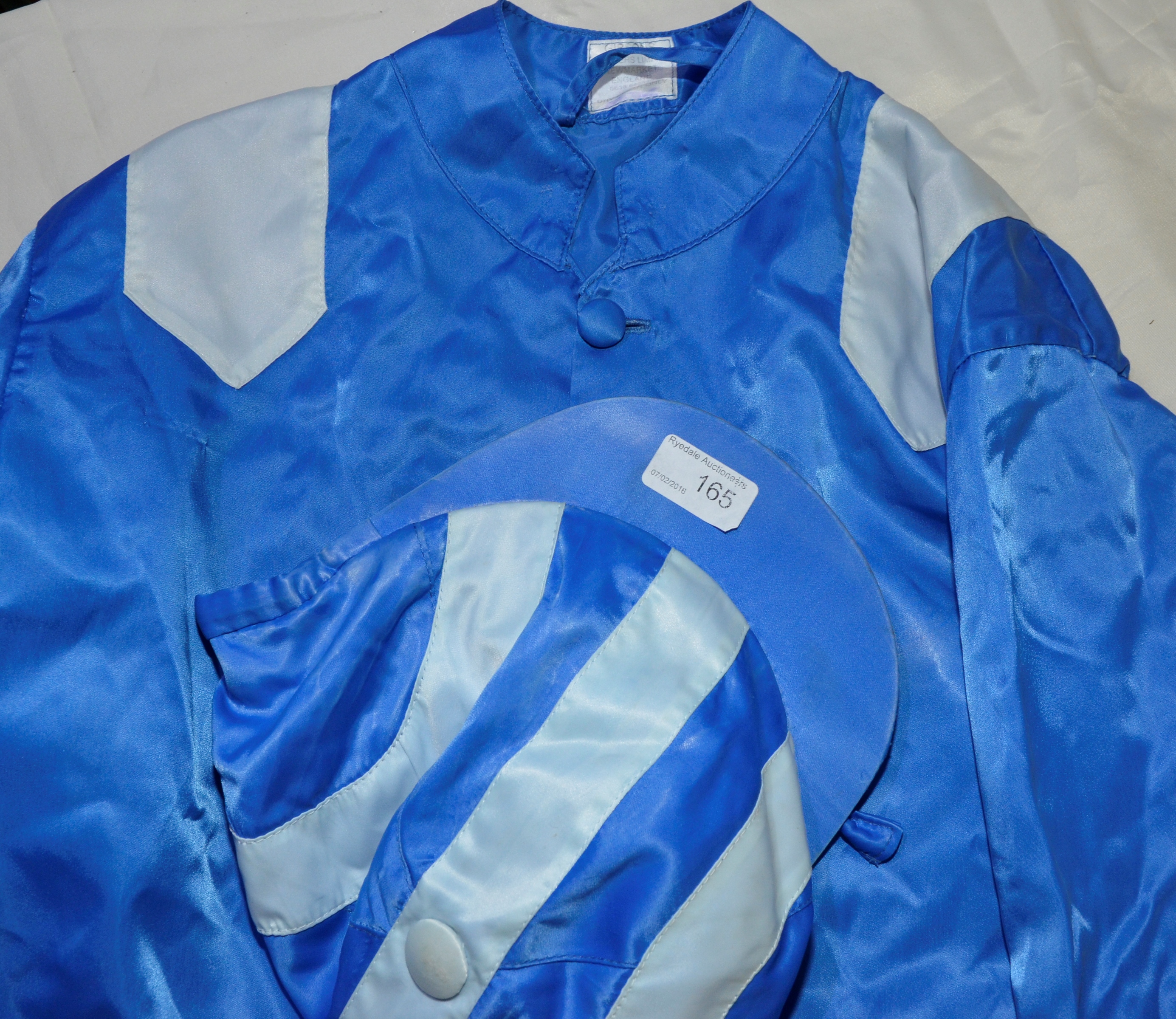 Sheikh Hamdan Al Maktoum horse racing silks/colours worn by retained ...