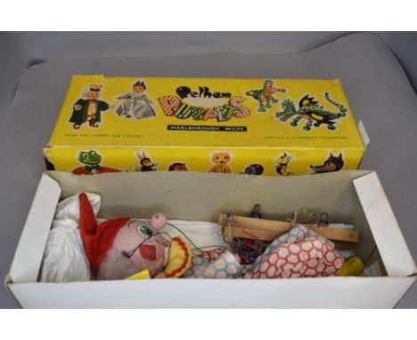A model toy puppet by Pelham of a clown