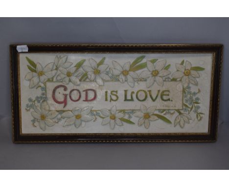 A vintage Edwardian religious print
