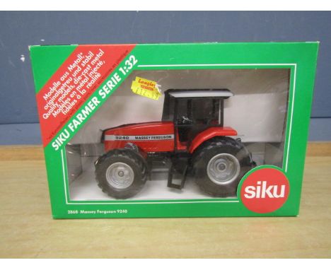 Boxed Siku 1:32 scale die-cast Massey Ferguson 9240 tractor. Model No 2868&nbsp;
