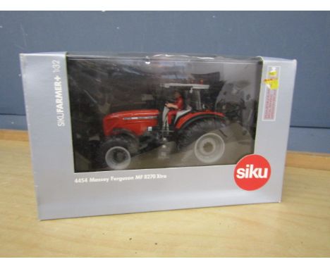 Boxed Siku 1:32 scale die-cast Massey Ferguson MF 8270 Xtra tractor. Model No 4454