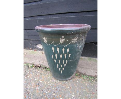 Large ceramic garden pot H55cm approx&nbsp;
