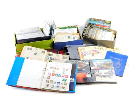 A quantity of stamps, first day covers, ephemera, etc. 