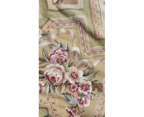 A modern floral decorated tapestry, 305x224cms.
