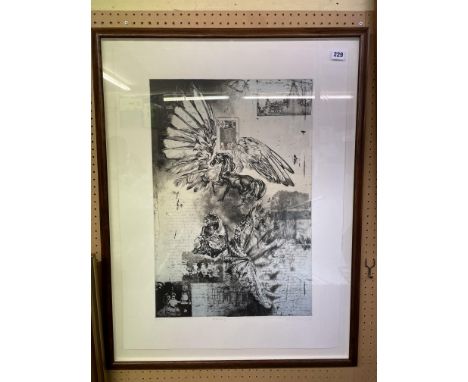 SIGNED LIMITED EDITION PRINT 5/30 TITLED "MEMORY" BY BRIDGET TEMPEST (1957-) F/G