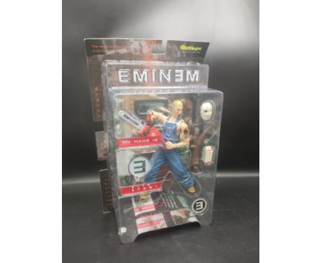 Art Asylum Eminem Slim Shady Chainsaw Marshall Mathers 7 inch Action Figure [Will not post] 