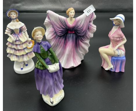 crinoline lady figurine (568)