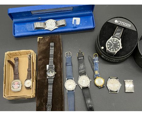 LLOYD and INVICTA – Two lady’s sale stainless steel wristwatchesTISSOT, QUARTZ, BIENNA, ARTEN, a group of five watchesCOLIBRI