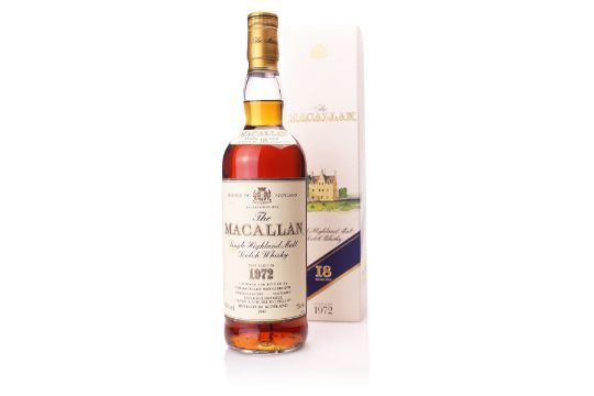 Macallan Single Malt Scotch Whisky 1972 18 Years Old Bottled For Levert Schudel Bv Holland Lig