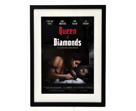 † VINCENT KAMP; signed limited edition print, ‘Queen of Diamonds’, 33/95, 57 x 85cm, framed and glazed. Condition Report: Ima
