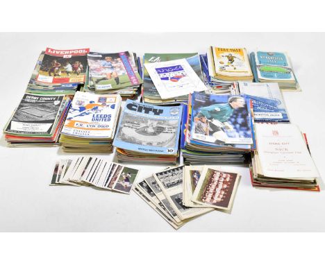 FOOTBALL; a large collection of assorted football programmes, dating from 1949 to 2005, including Aston Villa vs Burnley, Apr