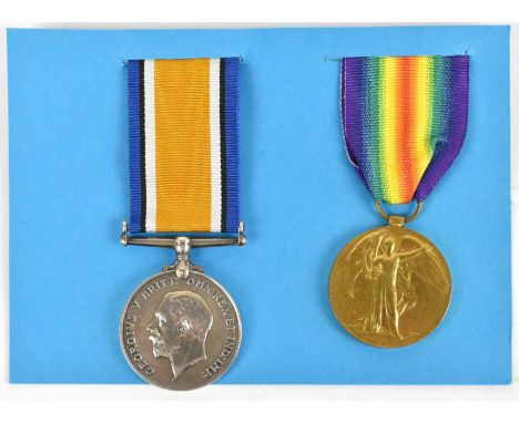 A WWI pair awarded to 67656 CPL S. Raynor L’POOL R. comprising British War Medal and Victory Medal, with a small selection of