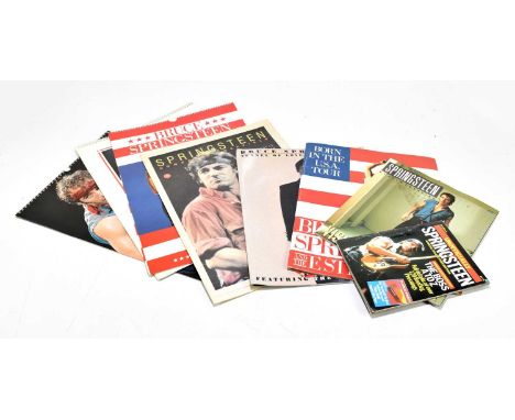 BRUCE SPRINGSTEEN; a collection of assorted ephemera to include Born in the USA tour with programme, ticket stubs for Roundha