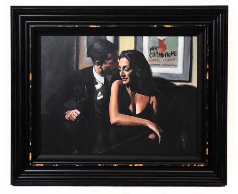 FABIAN PEREZ; a limited edition print, 'Proposal at Hotel Du Vin', 49/95, signed lower right, 60 x 45cm, with certificate, fr