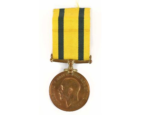 A WWI Territorial Force War Medal awarded to 2036 PTE J. Partington L.N. LAN. R.