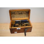 A Victorian Improved Patent Magneto Electric Machine for Nervous Diseases, the two internal coils