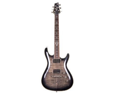 2006 Ibanez SZ720FM electric guitar, made in Korea, ser. no. WZ6xxx5; Finish: transparent grey burst, minor surface marks; Fr