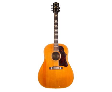 Mike Hurst/The Springfields/Cat Stevens - Gibson Country Western acoustic guitar, made in USA, circa 1960, owned and used by 