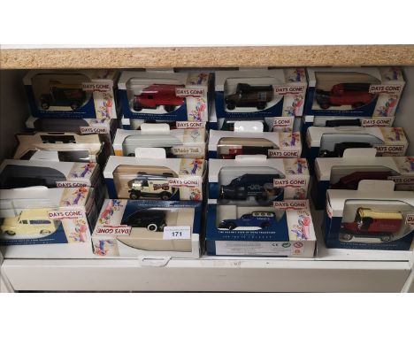 Shelf of days gone models. 