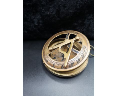 F Barker and sons London ornate compass dated 1904. 