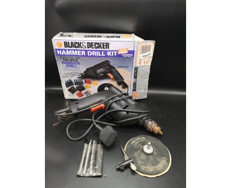 Boxed black n decker hammer drill. 