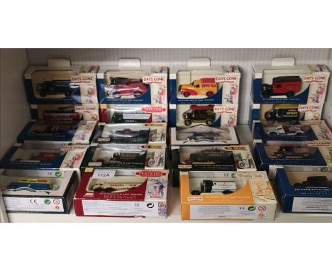 Shelf of days gone boxed models. 
