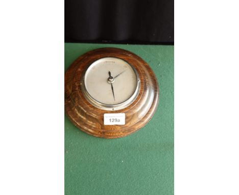 Oak cased vintage barometer. 