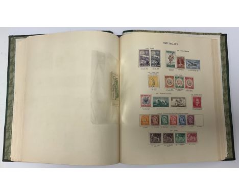 Stamps - New Age British Commonwealth stamp album, QEII 1952 - 1958 lots of sets and part sets, nice clean album, room for ex