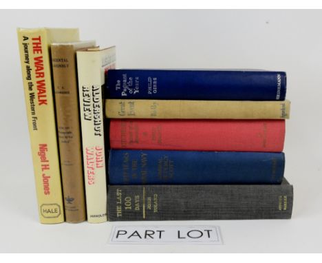 A quantity of books on military and warfare including Admiral Sir Percy Scott 'Fifty Years in the Royal Navy, John Walters 'A