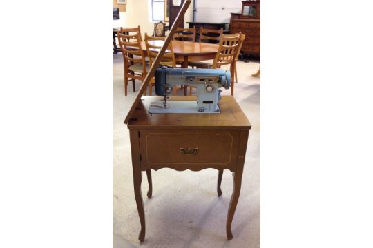 A Vintage Brother Sewing Machine Table