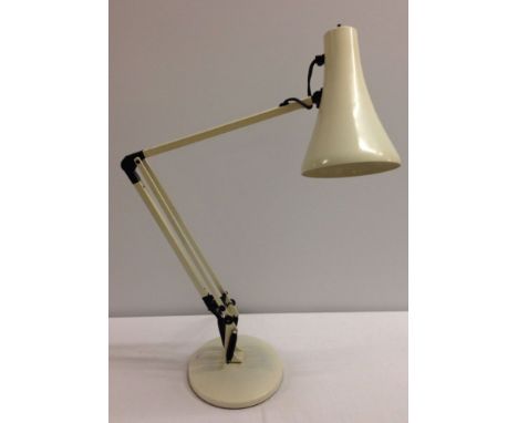 A vintage anglepoise lamp.