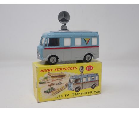 A boxed Dinky Toys No.988 ABC TV Transmitter Van 