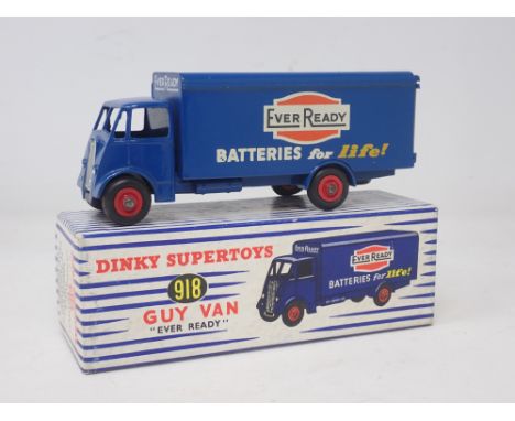 A boxed Dinky Toys No.918 Guy 'Ever Ready' Van 