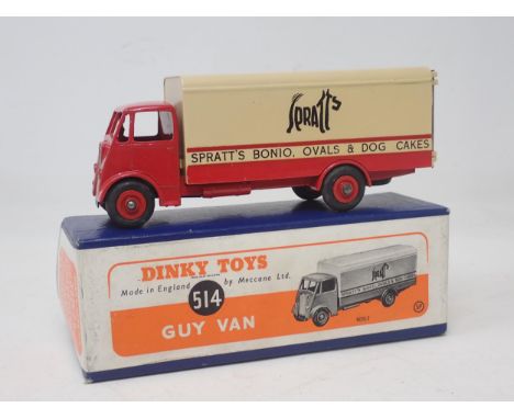 A boxed Dinky Toys No.514 Guy 'Spratts' Van 