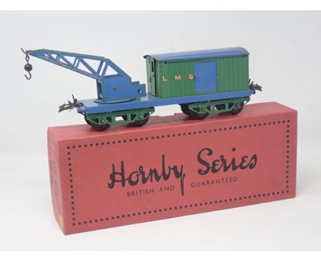 A boxed Hornby 0 gauge Breakdown Van and Crane 