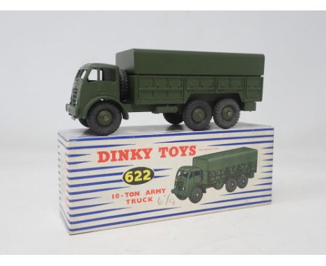 A boxed Dinky Toys No.622 10-ton Army Truck 