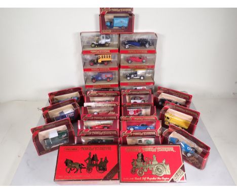 Twenty five boxed Matchbox Models of Yesteryear including Model 'A' Ford Van, Crossley Beer Lorry, Model 'T' Ford Tanker, etc