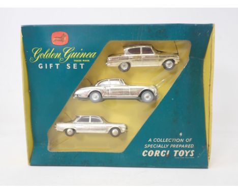 A boxed Corgi No.20 Golden Guinea Gift Set 