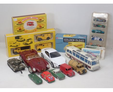 Majorette Giftpack 5 Dream Italy Vehicles Golden