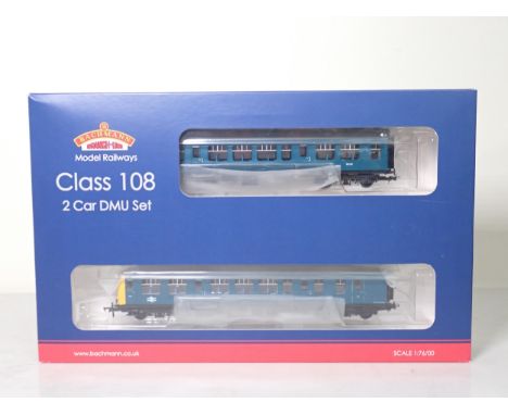 A boxed Bachmann 00 gauge Class 108 DMU Set 
