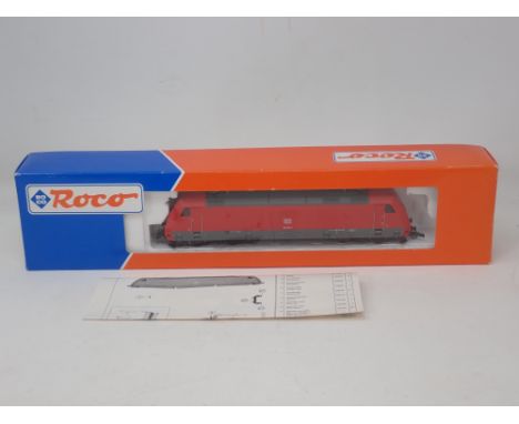 A boxed Roco HO 43710 Bo-Bo electric pantograph Locomotive 