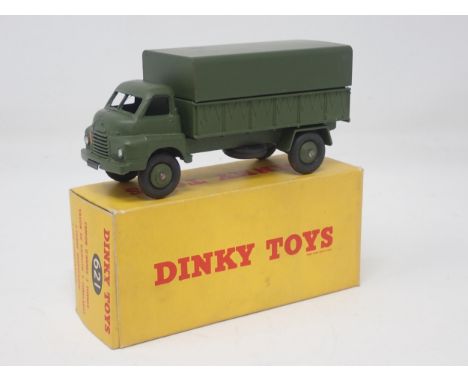 A boxed Dinky Toys No.621 3-Ton Army Wagon 